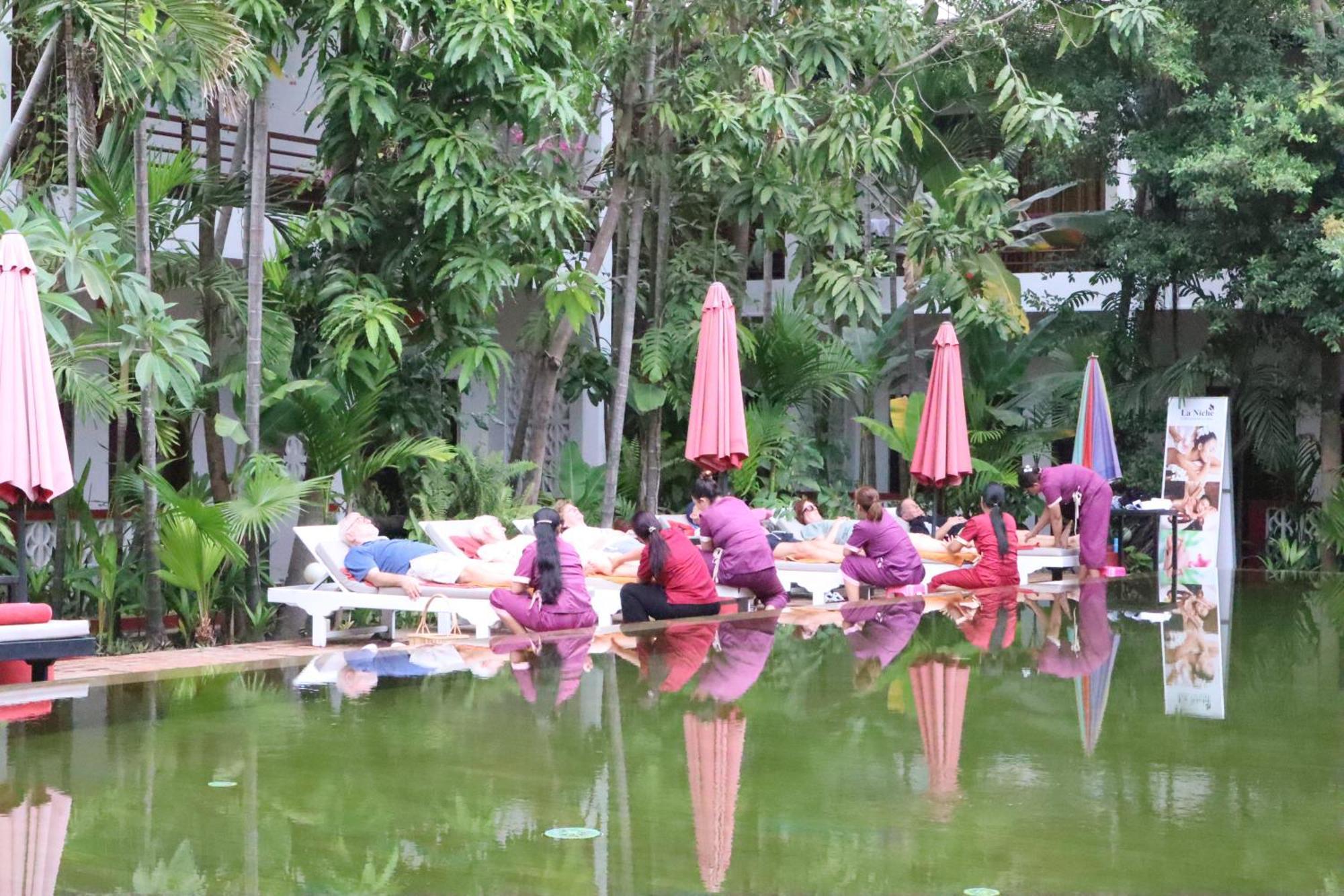 La Niche D'Angkor Boutique Hotel Siem Reap Buitenkant foto